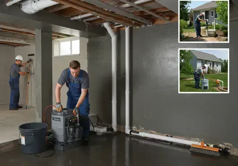 Basement Waterproofing and Flood Prevention process in Jolivue, VA